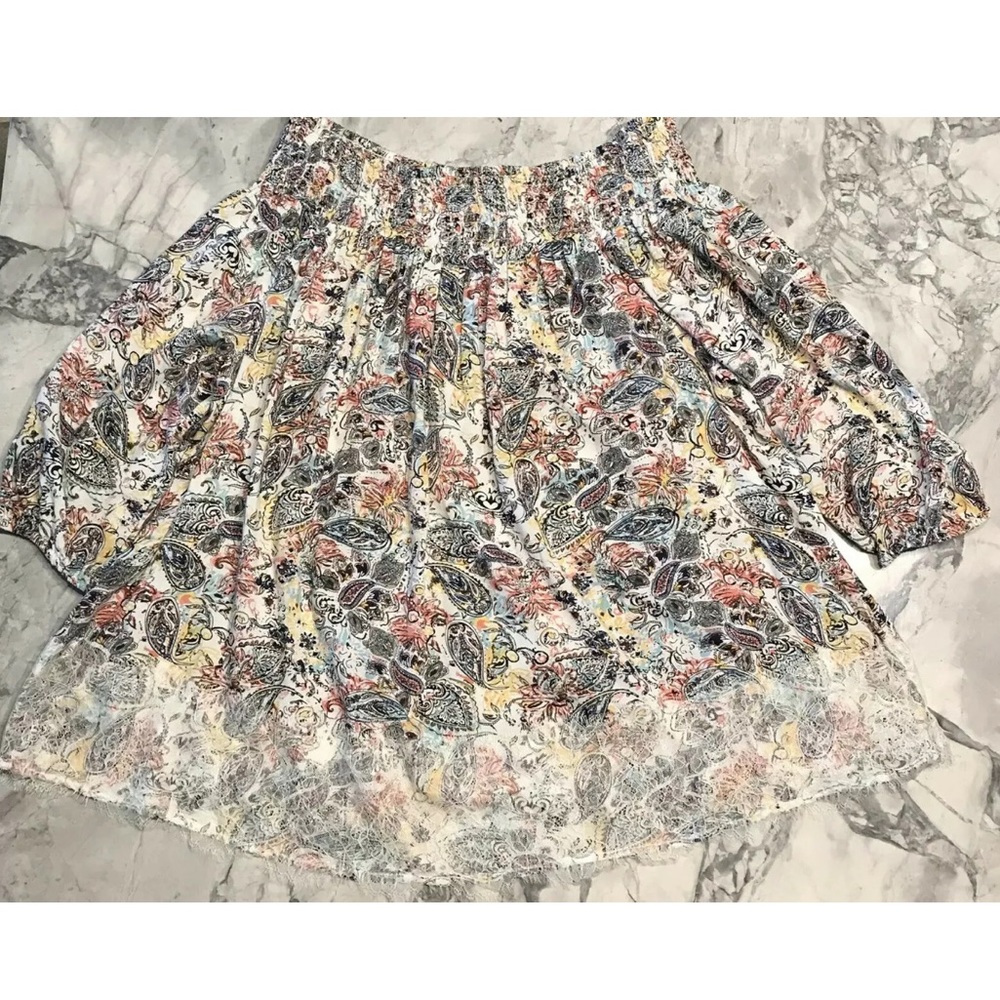 Chelsea and Theodore Off Shoulder Blouse